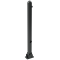 Ornamental bollard | Series 4077B | � 76 mm | foldable, for fixing on plugswith triangular lockwith base plate 100 x 150 mm